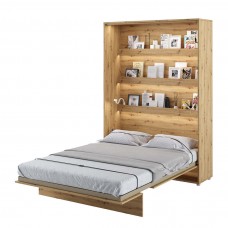 Sienas gulta 140 BED CONCEPT BC-01, ozols artisan